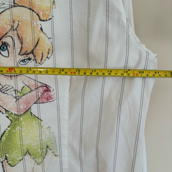 Disney Tinkerbell Long Sleeve Button Down Top - Picture 9 of 9